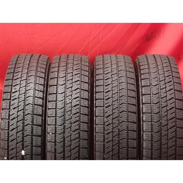 【良品 バリ溝】145/80R13 75Q 冬用 スタッドレスタイヤ 4本セット《ブリヂストン BS...