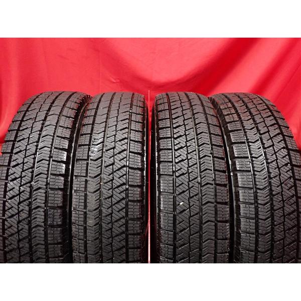 【バリ溝 希少サイズ】145/80R12 74Q 冬用 スタッドレスタイヤ 4本SET 《ブリヂスト...