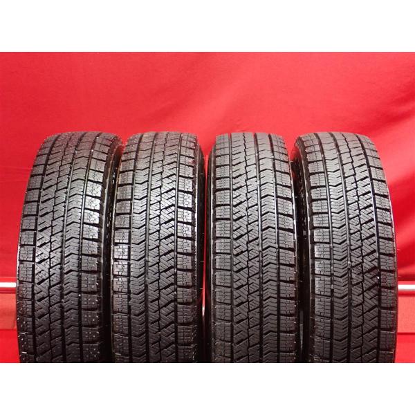 【良品 バリ溝】145/80R13 75Q 冬用 スタッドレスタイヤ 4本セット《ブリヂストン BS...