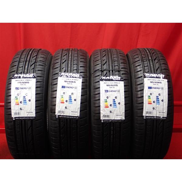 未使用品タイヤ [185/65R15 92H XL] 4本セット RADAR (レーダー) Rive...