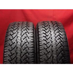 DUNLOP GRANDTREK AT3 265/65R17 17インチ 夏タイヤ 4本 2017年製 ランクルプラド ハイラックスサーフ等　(MTK45) クレジットカード QR決済可能 中古タイヤ 265/65R17 112S 夏タイヤ 2本SET ダンロップ グラン