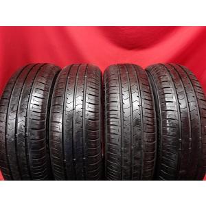 中古タイヤ 185/60R15 84H 4本セット ブリヂストン エコピア NH100C BRIDGESTONE ECOPIA NH100C 8分山★n15 アクア シエンタ ヤリス