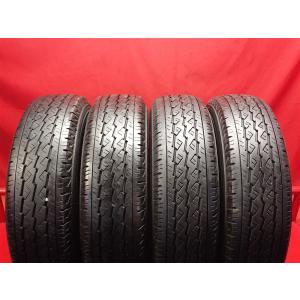 タイヤ4本 195/80R15 96S ブリヂストン デューラー H/T684II 9分山