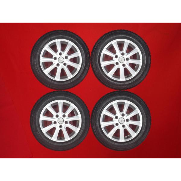 スタッドレスタイヤ付き中古ホイール 9スポークタイプ 1P 9 spoke type 1P 15x6...