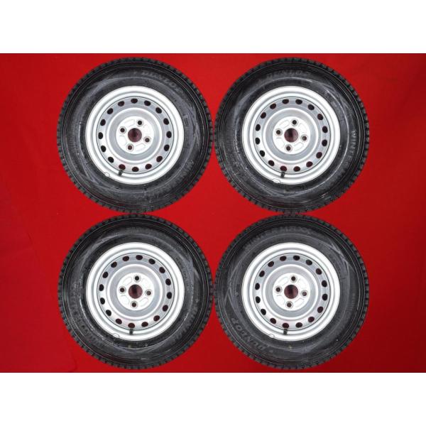 【激安 4本SET】プロボックス/サクシード 50系 鉄ホイール [5J +39 PCD100] ダ...