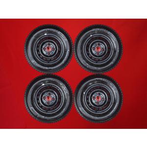 【激安 4本SET】ホンダ N-VAN 純正 スチール 鉄ホイール [4.00B +40 PCD100] ヨコハマ アイスガード iG91 [145/80R12 80/78N LT] stwt12