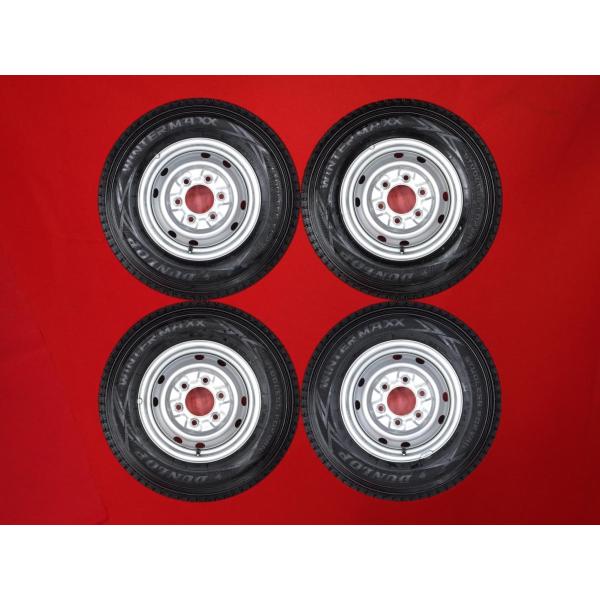 【激安 4本SET】ダンロップ ウィンターマックス SV01 [185/80R14 102/100N...