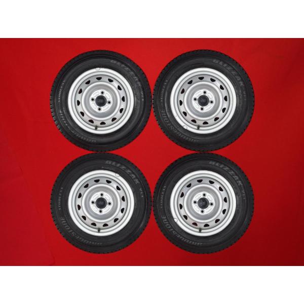 【激安 4本SET】ブリヂストン ブリザック VL1 [165/80R14 97/95N LT] ジ...