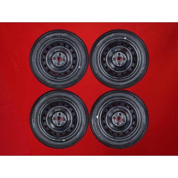 【激安 4本SET】ラクティス 100系 純正 スチールホイール [5.5J +39 PCD100]...