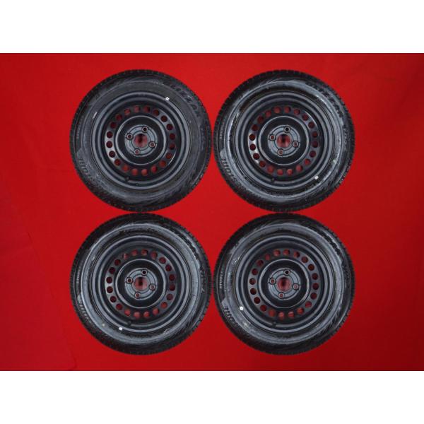 【激安 4本SET】ホンダ フィット GE系 純正 スチール 鉄ホイール [5.5J +45 PCD...