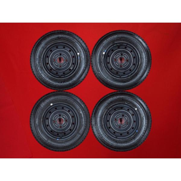 【激安 4本SET】スズキ エブリイ 純正 スチール 鉄ホイール [4.00B +45 PCD100...