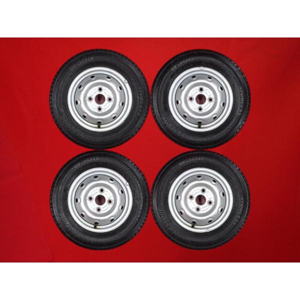 【激安 4本SET】ブリヂストン W300 [145/80R12 80/78N LT] スズキ車用 ...