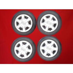 激安 4本SET】日産 ティーダ 純正 スチール 鉄ホイール [5.5J +40