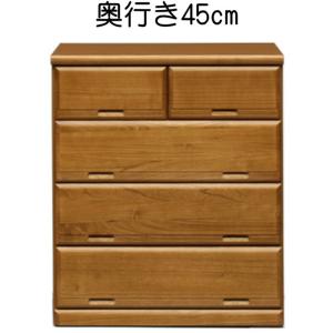 クローゼットチェスト 幅75cm 奥行60cm 3段 イブ 日本製 国産 押入れ