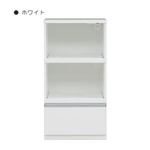 幅60cm レンジボード レンジ台 2段 扉タイプ ミドル キッチン 