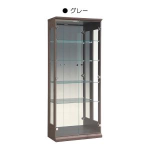 幅65cm コレクションケース ショーケース ハイタイプ 高さ155cm 完成品