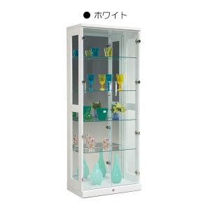 塩川光明堂 コレクションラック 鍵付 ショーケース 背面ミラー 幅40cm