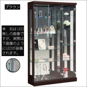 幅65cm コレクションケース ショーケース ハイタイプ 高さ155cm 完成品