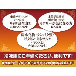 水餃子 餃子 もちもち国産ジャンボ水餃子 40...の詳細画像3