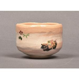 ラスト 茶道具 茶碗 干支 龍 辰 玩具 吉村楽入 楽入窯 新品 茶道具 抹茶茶碗（まっちゃちゃわん） 万能碗 龍 楽入窯 干支 辰