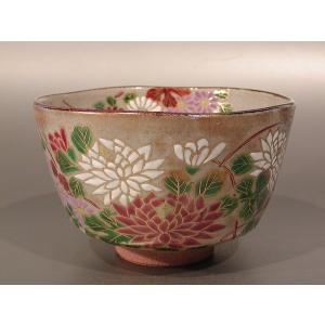 茶道具 花入 楽 青磁写 龍耳 干支 龍 辰 京焼 吉村楽入 新品未使用 吉村楽入 2021年初春作品 楽入印 森の紅葉図 茶碗 : 心斎橋花房