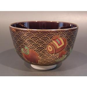 茶道具 抹茶茶碗 黒楽茶碗 園部玄哉作 : 佐藤大観堂 - 通販 - Yahoo