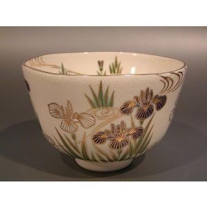 茶道具 抹茶茶碗 色絵 椿画、京都 相模竜泉作、桐共箱 新品。 : 佐藤