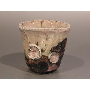 酒器 酒盃・ぐい呑み 志野 A-43、 樋口 力三作【 売約済 】 : 佐藤大観