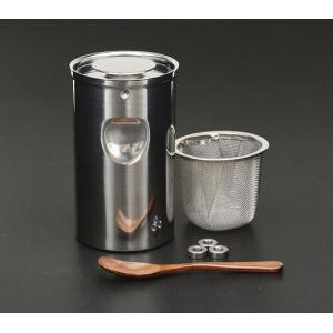 茶道具 菓子器 食籠（じきろ） 義山（ガラス） 菊花 : 佐藤大観堂