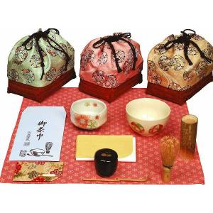 茶道具/茶器 野点籠/野立籠(のだてかご)セット、御幸籠 茶道具/茶器 野点籠/野立籠(のだてかご)セット、御幸籠