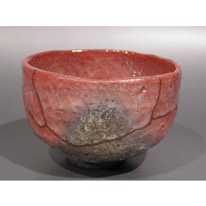 茶道具 抹茶茶碗 紫交趾 扇面（辰）、京都 中村翠嵐作 : 佐藤大観堂