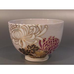 茶道具 抹茶茶碗 色絵 椿画、京都 相模竜泉作、桐共箱 新品。 : 佐藤