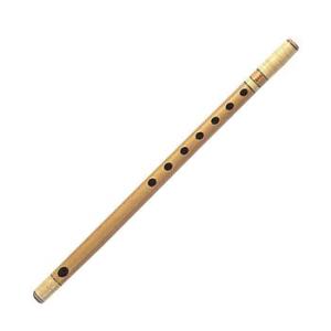 篠笛 7穴 竹製　7本調子 竹心(たけごころ) 篠笛 唄物 7穴8本調子（C調） 素竹 : 和楽器
