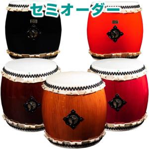 セミオーダー 長胴太鼓 1尺3寸（鼓面:39cm） 集成胴 スマイル｜taiko-center