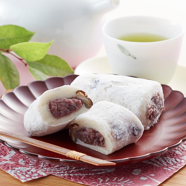 東京・巣鴨「とげぬき福寿庵」 東京塩豆大福 80g×8個  送料無料 ｜爆買