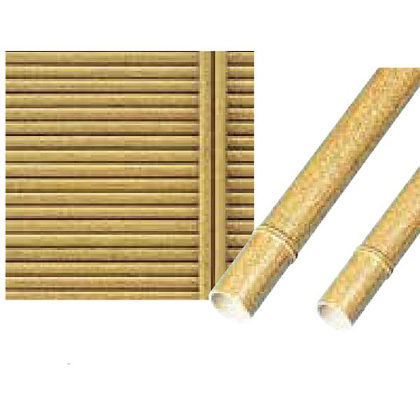 人工竹 ゴマ竹80φ×2000mm２本  合成竹 竹垣根 竹垣フェンス 樹脂 和風 仕切り 竹プラス...