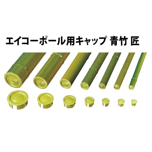 人工竹80φ用キャップ 青竹  合成竹 竹垣根 竹垣フェンス 樹脂 和風 仕切り 竹プラスチック ポ...