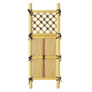 高耐候AS系ミニ両角袖垣 イエローW450×H1200mm四万円以上購入例外地域有り