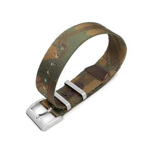 20mm HAVESTON 時計ベルト M-1945T ポリアミド オリーブ＆カーキ