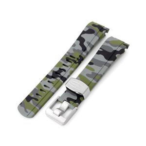 20mm StrapXPro SPX1C 時計ベルト バルカナイズド ラバー ネイビー