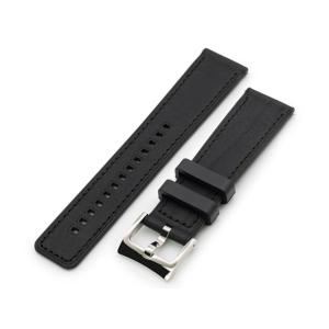 20mm MiLTAT 時計ベルト FKMラバー ミリタリーグレー ワッフル