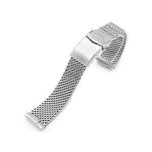 22mm メタル時計バンド ステンレス エンドミル ブレスレット for