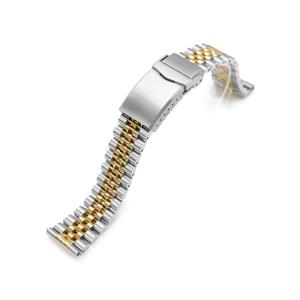 20mm メタル時計バンド ステンレス ANGUS ジュビリー ブレスレット V