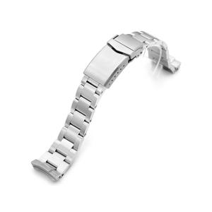 20mm メタル時計バンド ステンレス ジュビリー ブレスレット Vクラスプ