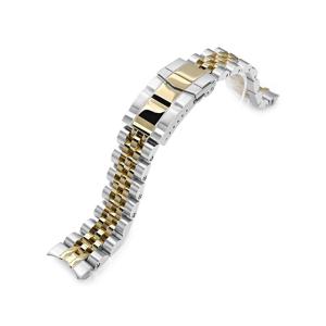 20mm メタル時計バンド ステンレス ANGUS ジュビリー ブレスレット