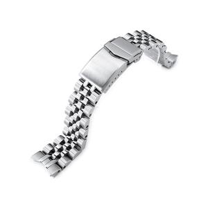 20mm メタル時計バンド ステンレス ANGUS ジュビリー ブレスレット V