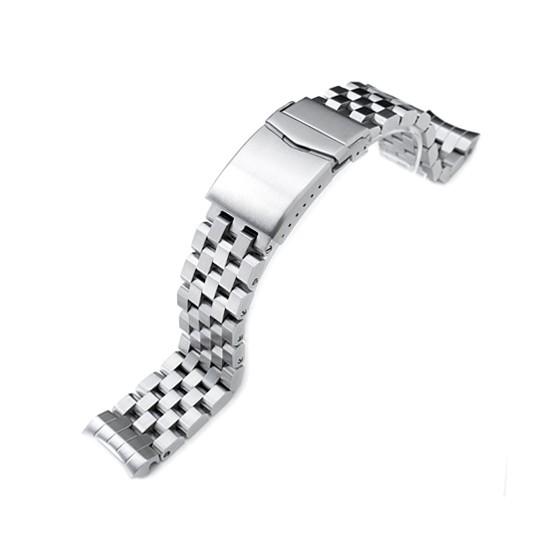 20mm メタル時計バンド ステンレス スーパーエンジニア2 ブレスレット Vクラスプ for セイ...
