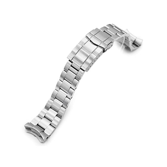 22mm メタル時計バンド ステンレス オイスター ブレスレット サブマリーナクラスプ for セイ...