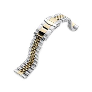 22mm メタル時計バンド ステンレス ANGUS ジュビリー ブレスレット V