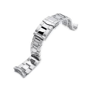 22mm メタル時計バンド ステンレス オイスター ブレスレット for